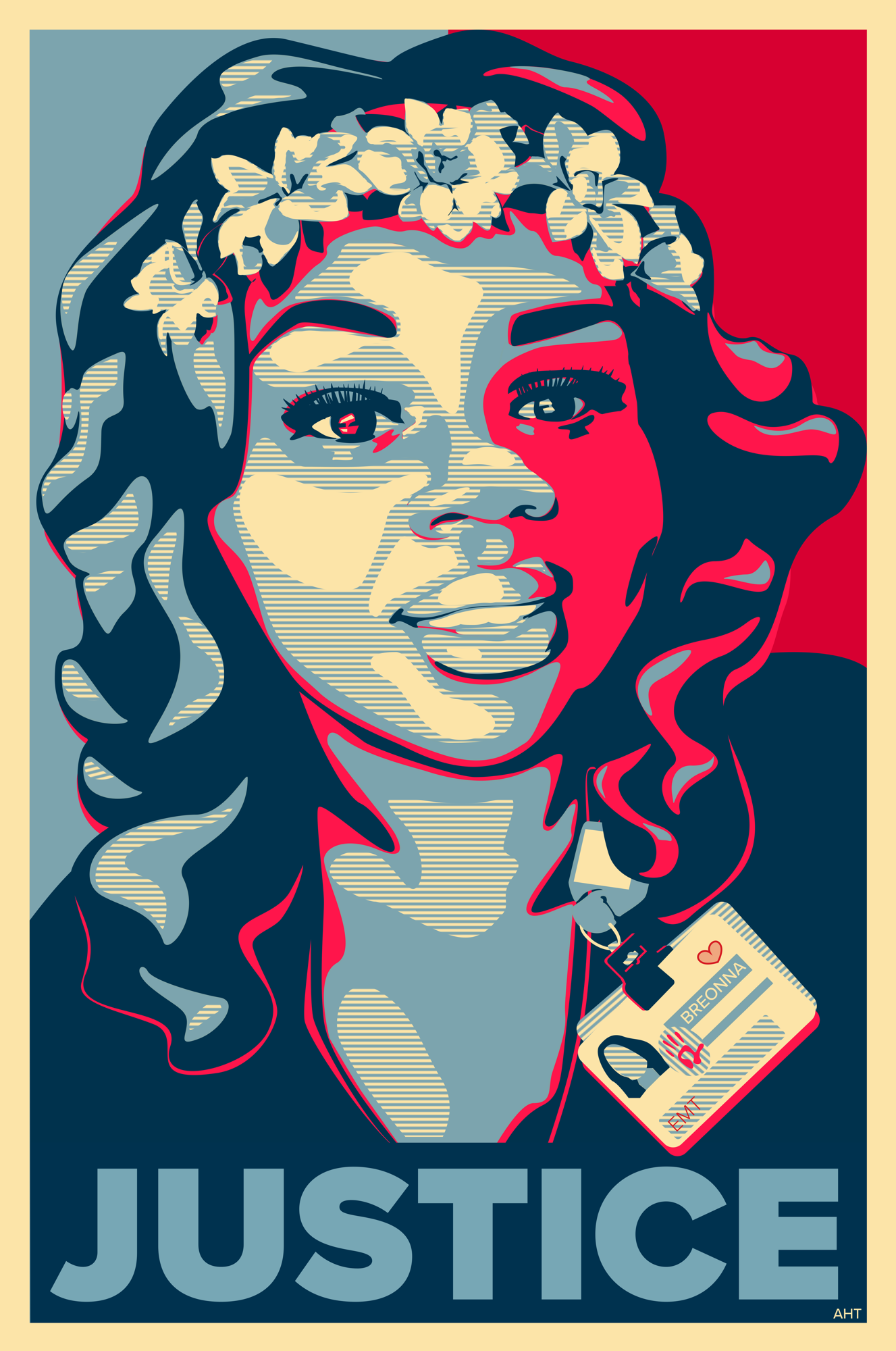 Breonna Taylor — Justice poster by Amira Hb Talbi